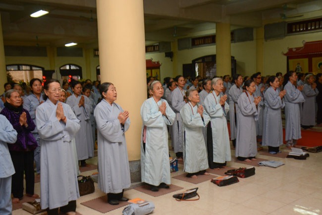 Lễ cầu an đầu năm tại chùa Tây Khánh – Thái Bình