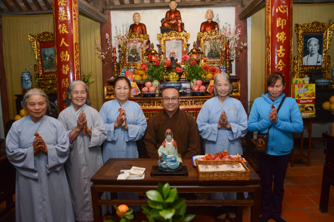 Lễ cầu an đầu năm tại chùa Tây Khánh – Thái Bình