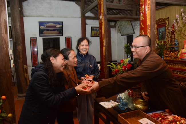 Lễ cầu an đầu năm tại chùa Tây Khánh – Thái Bình