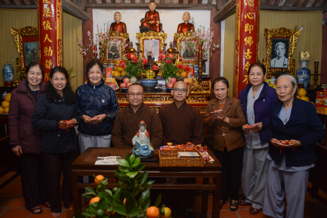 Lễ cầu an đầu năm tại chùa Tây Khánh – Thái Bình