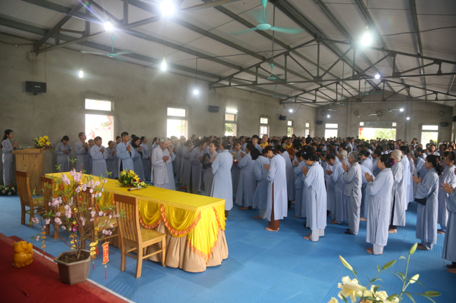 Ceremony praying for Safety at the Beginning of the Lunar Year at Dong Cao Pagoda – Thanh Hoa.