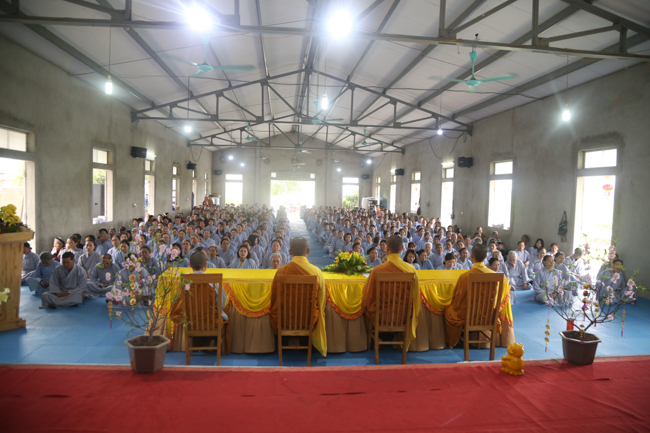 Ceremony praying for Safety at the Beginning of the Lunar Year at Dong Cao Pagoda – Thanh Hoa.