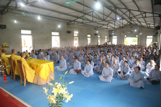 Ceremony praying for Safety at the Beginning of the Lunar Year at Dong Cao Pagoda – Thanh Hoa.