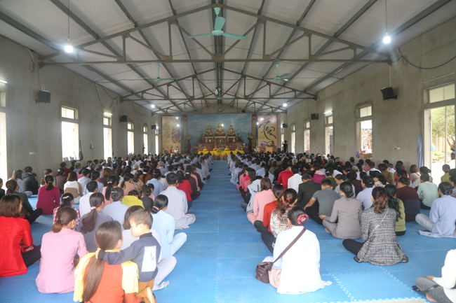 Ceremony praying for Safety at the Beginning of the Lunar Year at Dong Cao Pagoda – Thanh Hoa.