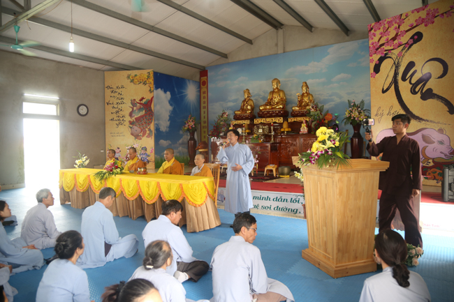 Ceremony praying for Safety at the Beginning of the Lunar Year at Dong Cao Pagoda – Thanh Hoa.