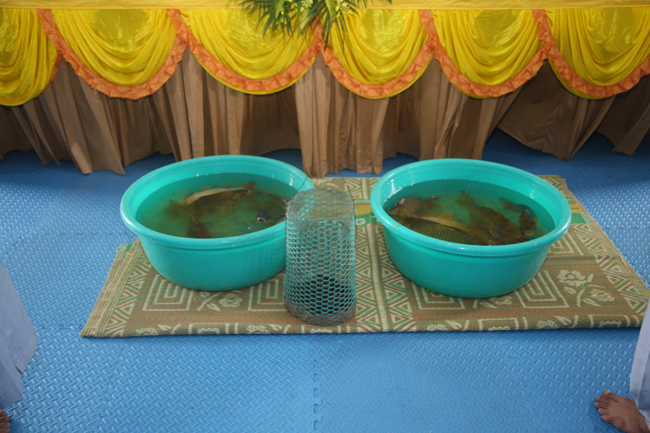 Ceremony praying for Safety at the Beginning of the Lunar Year at Dong Cao Pagoda – Thanh Hoa.