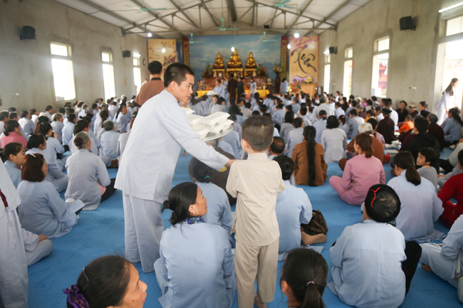 Ceremony praying for Safety at the Beginning of the Lunar Year at Dong Cao Pagoda – Thanh Hoa.