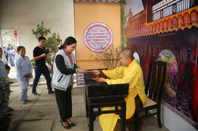 Ceremony praying for Safety at the Beginning of the Lunar Year at Dong Cao Pagoda – Thanh Hoa.
