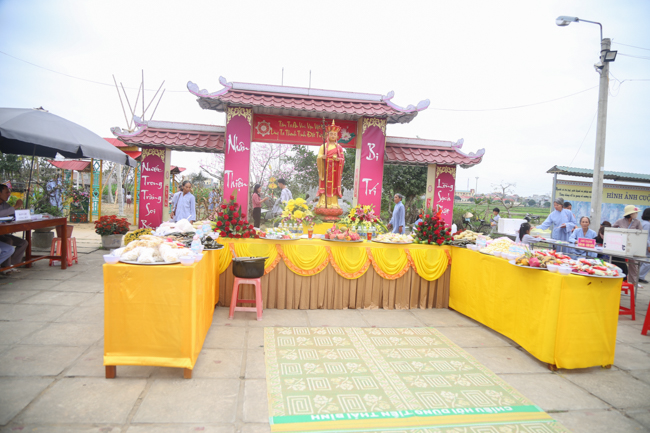 Ceremony praying for Safety at the Beginning of the Lunar Year at Dong Cao Pagoda – Thanh Hoa.