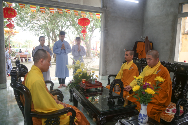 Ceremony praying for Safety at the Beginning of the Lunar Year at Dong Cao Pagoda – Thanh Hoa.