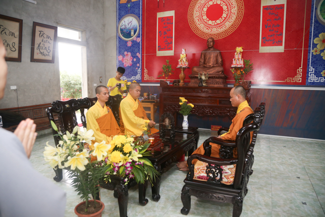 Ceremony praying for Safety at the Beginning of the Lunar Year at Dong Cao Pagoda – Thanh Hoa.