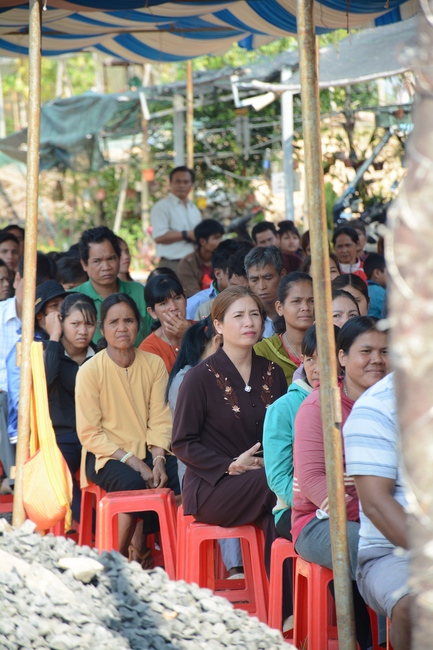 The ceremony praying for peace in the beginning of the early year at Dang Phap pagoda - Binh Phuoc