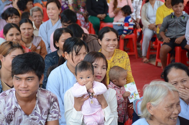 The ceremony praying for peace in the beginning of the early year at Dang Phap pagoda - Binh Phuoc