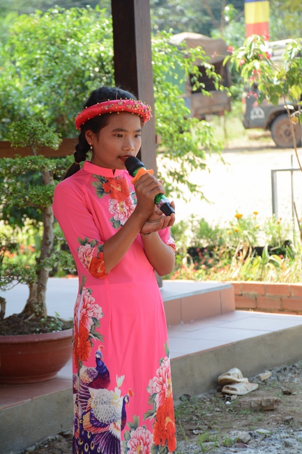 The ceremony praying for peace in the beginning of the early year at Dang Phap pagoda - Binh Phuoc