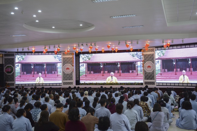 New Year Praying for Peace Ceremony