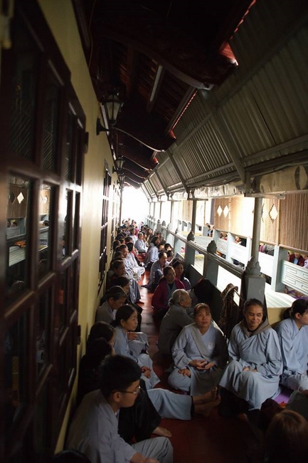 Chùa Hòa Phúc:  Hàng nghìn Phật tử về tham dự Đại lễ cầu an đầu năm