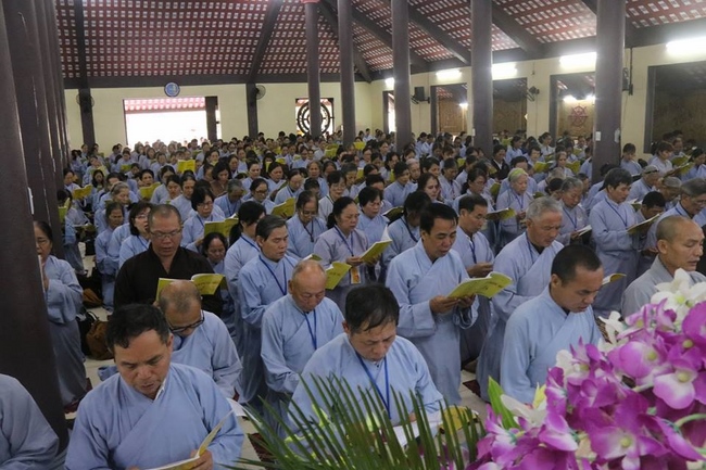 Chùa Hòa Phúc:  Hàng nghìn Phật tử về tham dự Đại lễ cầu an đầu năm