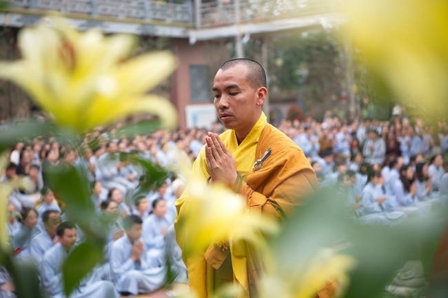 Chùa Hòa Phúc:  Hàng nghìn Phật tử về tham dự Đại lễ cầu an đầu năm