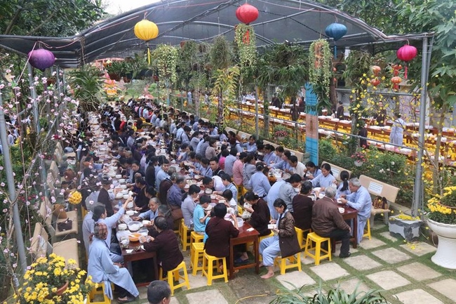 Chùa Hòa Phúc:  Hàng nghìn Phật tử về tham dự Đại lễ cầu an đầu năm