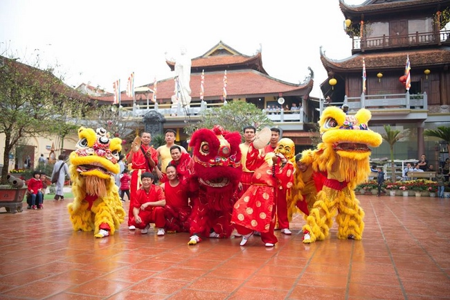 Chùa Hòa Phúc:  Hàng nghìn Phật tử về tham dự Đại lễ cầu an đầu năm