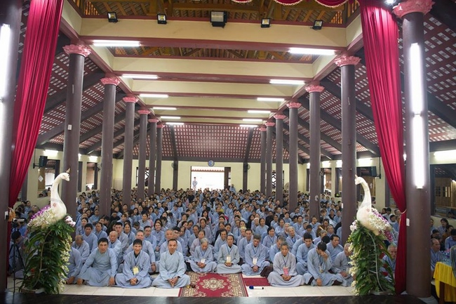 Chùa Hòa Phúc:  Hàng nghìn Phật tử về tham dự Đại lễ cầu an đầu năm