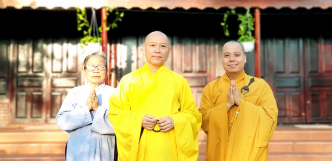 Quý thầy và các phái đoàn Phật tử chúc tết Thượng tọa Thích Chân Tính từ ngày 11-15 tết