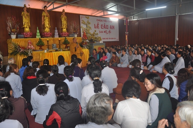 Lễ cầu an đầu năm tại chùa Tiêu Dao – Quảng Ninh