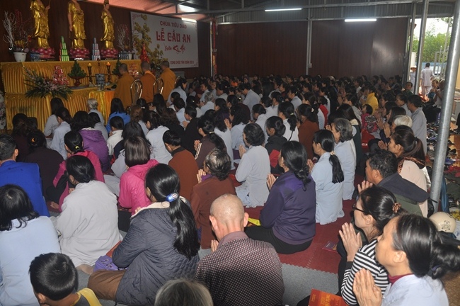 Lễ cầu an đầu năm tại chùa Tiêu Dao – Quảng Ninh