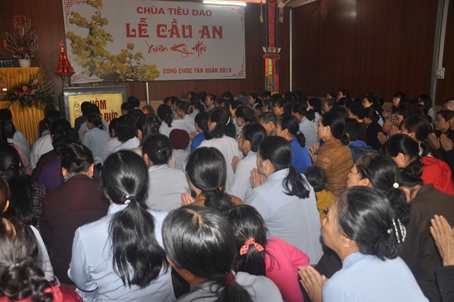 Lễ cầu an đầu năm tại chùa Tiêu Dao – Quảng Ninh