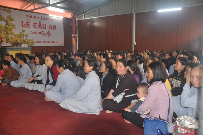 Lễ cầu an đầu năm tại chùa Tiêu Dao – Quảng Ninh