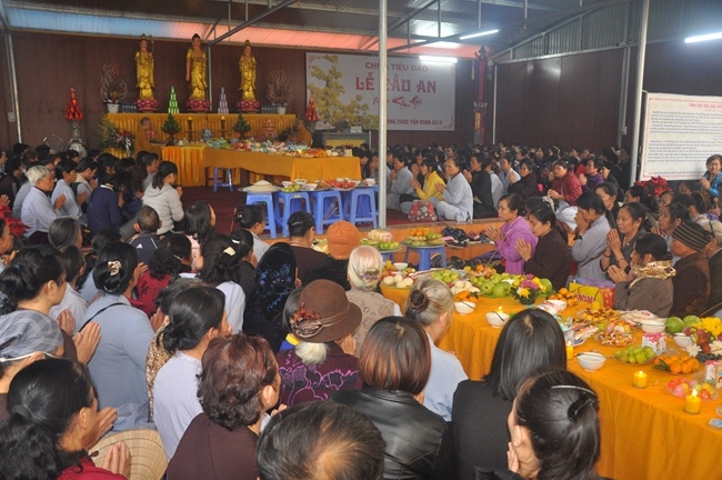 Lễ cầu an đầu năm tại chùa Tiêu Dao – Quảng Ninh