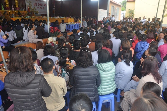 Lễ cầu an đầu năm tại chùa Tiêu Dao – Quảng Ninh