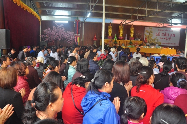 Lễ cầu an đầu năm tại chùa Tiêu Dao – Quảng Ninh