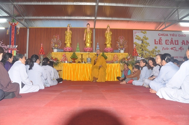 Lễ cầu an đầu năm tại chùa Tiêu Dao – Quảng Ninh