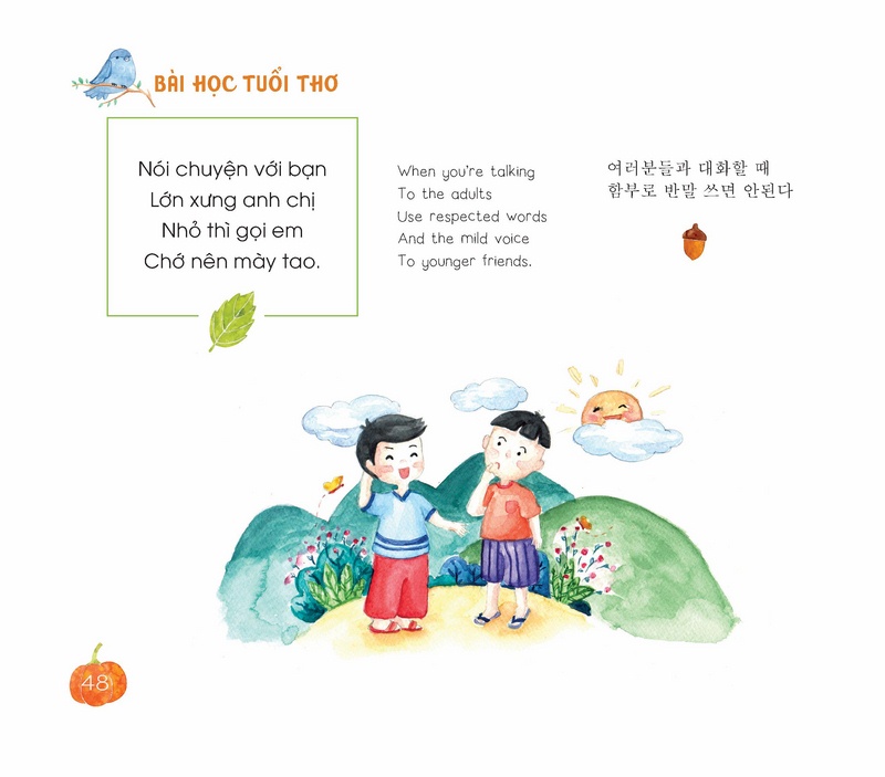 Giới thiệu ấn phẩm mới truyện tranh “Bài Học Tuổi Thơ”