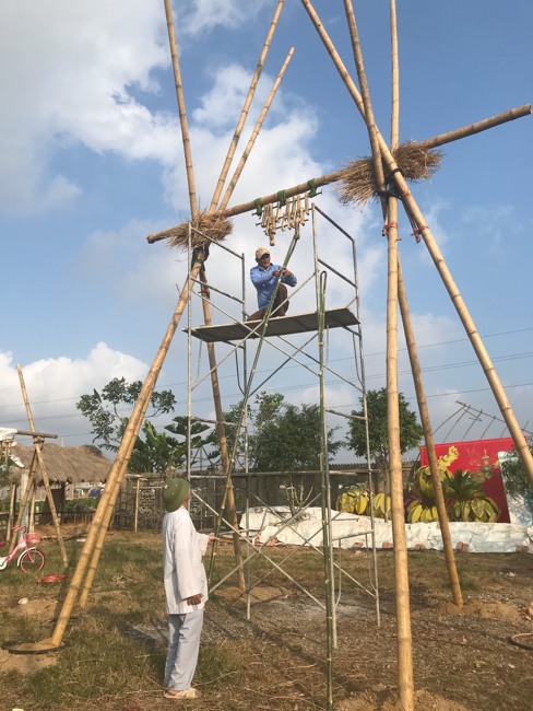 Không khí chuẩn bị Tết Kỷ Hợi tại chùa Đống Cao – Thanh Hóa