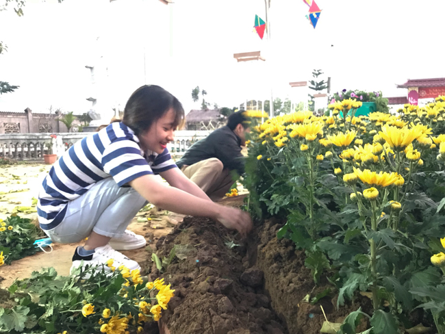 Không khí chuẩn bị Tết Kỷ Hợi tại chùa Đống Cao – Thanh Hóa