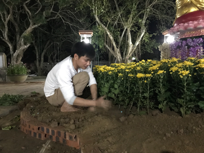 Không khí chuẩn bị Tết Kỷ Hợi tại chùa Đống Cao – Thanh Hóa