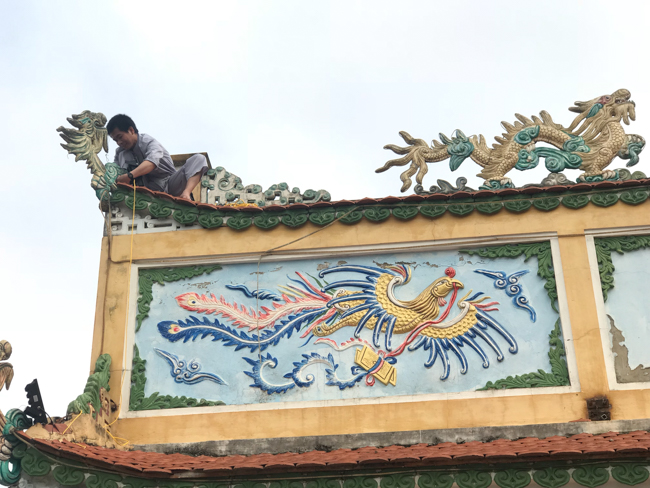 Không khí chuẩn bị Tết Kỷ Hợi tại chùa Đống Cao – Thanh Hóa