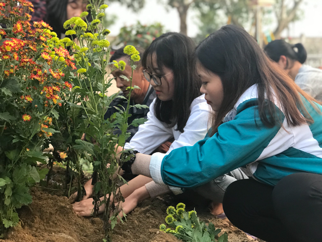 Không khí chuẩn bị Tết Kỷ Hợi tại chùa Đống Cao – Thanh Hóa