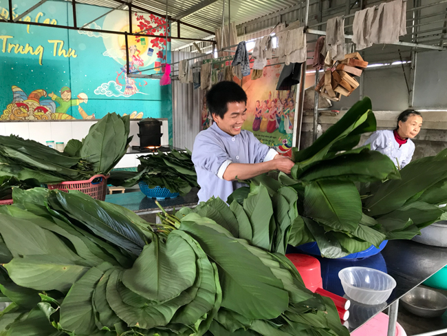 Không khí chuẩn bị Tết Kỷ Hợi tại chùa Đống Cao – Thanh Hóa