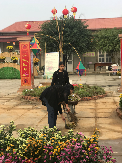 Không khí chuẩn bị Tết Kỷ Hợi tại chùa Đống Cao – Thanh Hóa