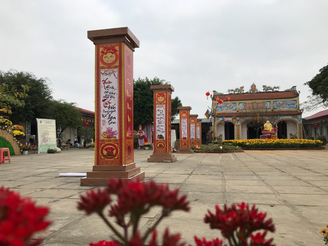 Không khí chuẩn bị Tết Kỷ Hợi tại chùa Đống Cao – Thanh Hóa