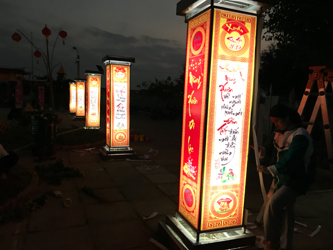 Không khí chuẩn bị Tết Kỷ Hợi tại chùa Đống Cao – Thanh Hóa