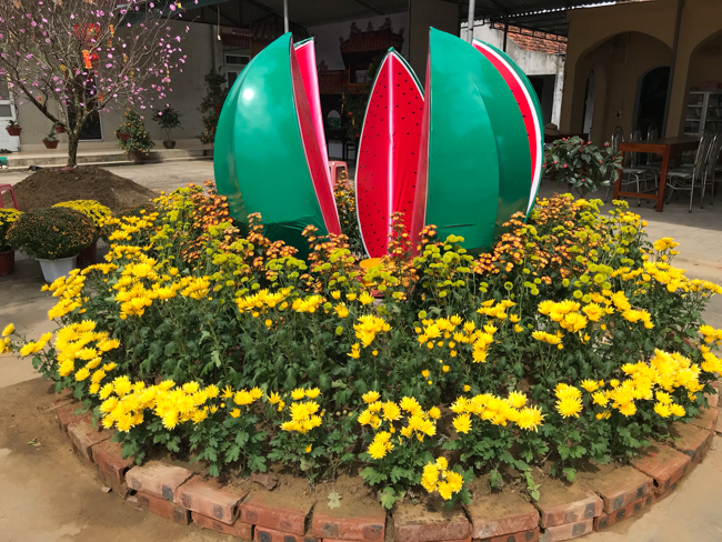 Không khí chuẩn bị Tết Kỷ Hợi tại chùa Đống Cao – Thanh Hóa