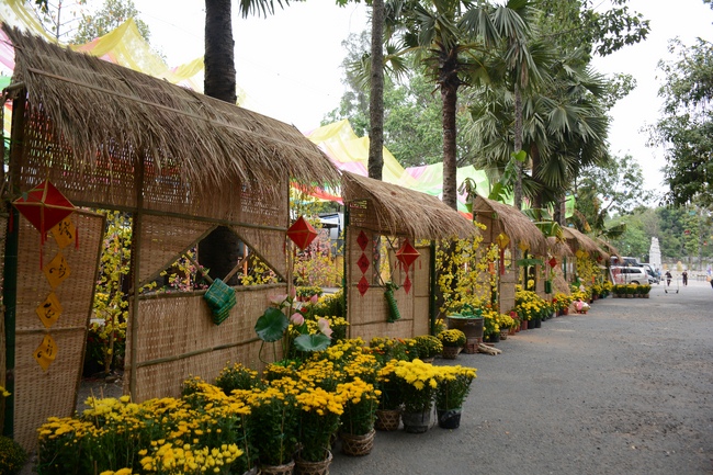 Series photos of activities preparing for the New Year 2019