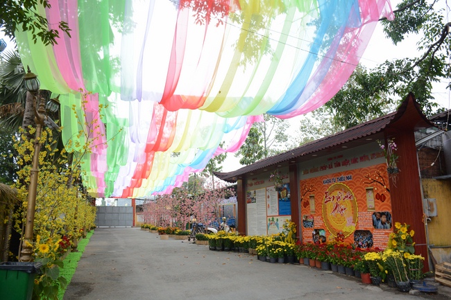 Series photos of activities preparing for the New Year 2019