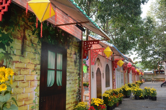 Series photos of activities preparing for the New Year 2019