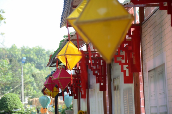 Series photos of activities preparing for the New Year 2019