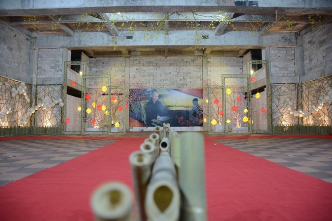 Series photos of activities preparing for the New Year 2019